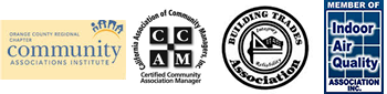 Professional affiliation logos